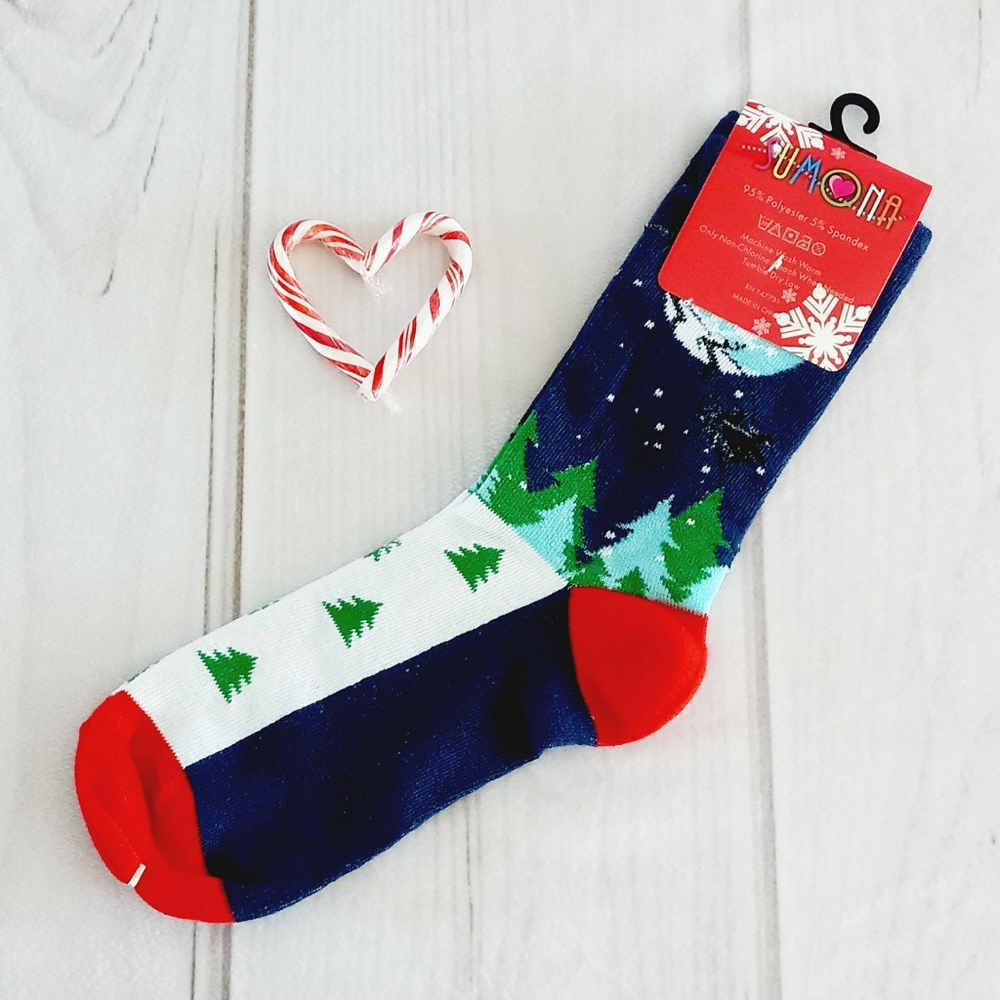 Festive Christmas Crew Socks